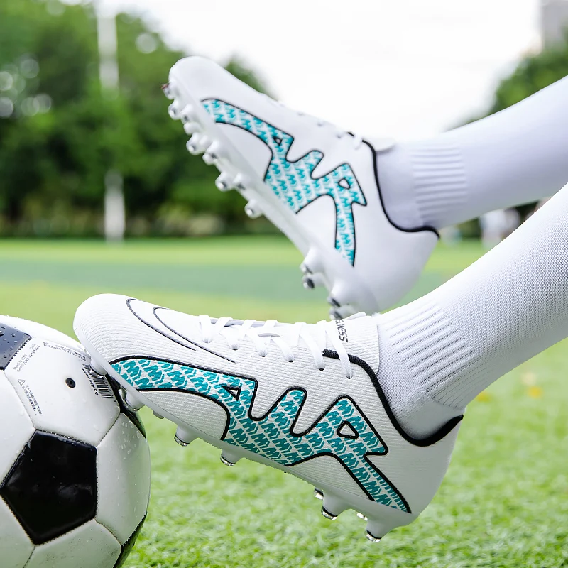 סיטונאי Neymar אוויר/ Futsal כדורגל איכות נעלי נעלי כדורגל Ourdoor סוליות אימונים נעלי ספורט TFAG יוניסקס - 5