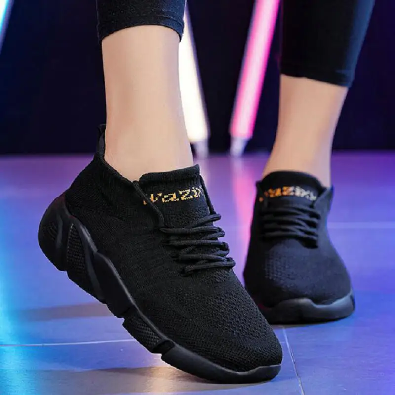 Heidsy נשים ריצה ספורט נעלי גברים מזדמנים אופנה משקל נעלי רשת לנשימה נעלי ספורט - 5