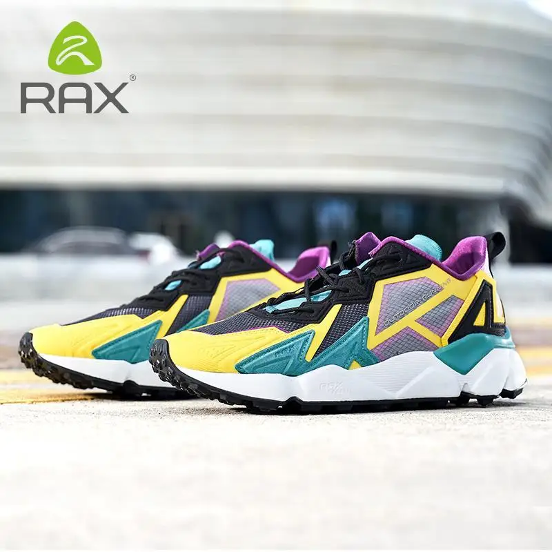 Rax ספורט של גברים חוצות רשת מזדמנים נשים רטרו ריצה נעלי הליכה - 5