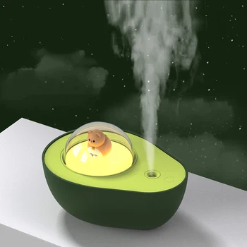 אוויר מיני מכשיר אדים יצירתי Avoca מים מפזר Built-in סוללה ניידת אלחוטית מפזר חם בלילה אור ערפל הבורא