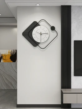 אופנה אמנות שעון שעון קיר הסלון בבית יצירתית מודרנית פשוטה שעון קיר דקורטיבי השתק שעון קוורץ שעון