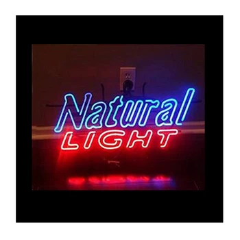 אור טבעי בירה ניאון מותאם אישית בעבודת יד אמיתית צינור זכוכית מסעדה בר חנות לפרסם קיר בעיצוב תצוגה המנורה מתנה 17