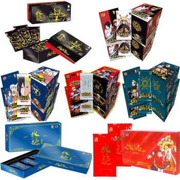 אנימה נארוטו סדרה אוסף כרטיס זיכרון מהדורה כרטיס סט נדיר מוגבל אוסף קלפי משחק של ילדים אוסף כרטיס
