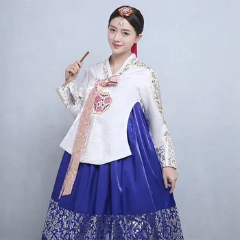 באיכות גבוהה נשים קוריאני מסורתי ההאנבוק הזה שמלה Kroean מיעוט ריקוד תלבושת העתיקה הבמה Cosplay בגדים 89