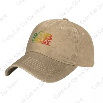 גברים ואישה הבציר של רגאיי רוק בוב מארלי בייסבול כובע בוקרים כובעים להתאמה מקרית כותנה שמש כובעים יוניסקס מגן כובעים