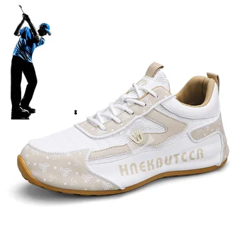 גברים של נעלי גולף חיצוני מזדמן קלאסי אימון ספורט נעלי גולף נוחות נעלי ספורט נעלי ספורט לגברים