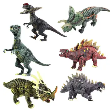 דינוזאור צעצועים לילדים עמיד הולוסירפטור חינוכי דינוזאור צעצועים מציאותי בטוח דינוזאור תינוק צעצועים עבור ילדים 5-7 שנים.