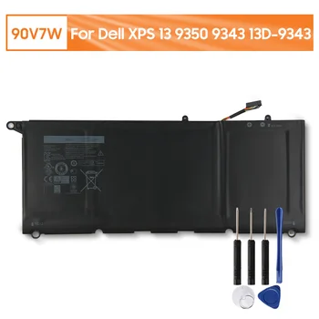 החלפת הסוללה של המחשב הנייד 90V7W על Dell XPS 13 9350 9343 13D-9343 JD25G JHXPY 5K9CP 0DRRP 0N7T6 DIN02 RWT1R 56Wh