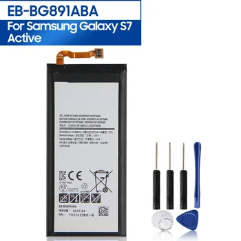 החלפת סוללה EB-BG891ABA עבור סמסונג גלקסי S7 פעיל EB-BG891ABA החלפת סוללה 4000mAh עם כלי חינם