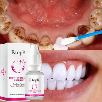 הלבנת שיניים סרום להסיר רובד כתמי אקונומיקה צהוב שן המהות ניקוי עמוק היגיינת הפה נשימה טרי טיפול שיניים כלים