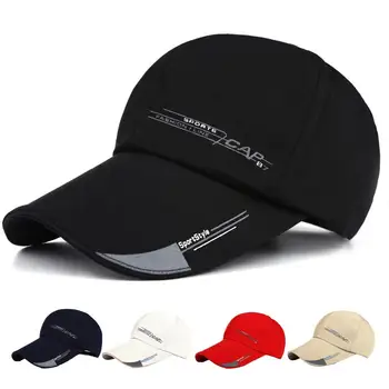 המורחבת ברים מתכוונן דלי דק כובע בייסבול נשים גברים מכתב הדפסה ספורט כובע אביזרי אופנה