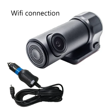 המכונית Wifi DVR 1080P Rotatable עדשת המצלמה מקליט וידאו דיגיטלי דאש דרך מצלמת ראיית לילה עבור אנדרואיד/iPhone APP