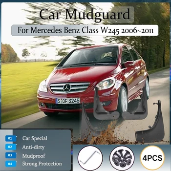 המכונית בוץ השומרים על מרצדס B-Class B200 W245 2005~2011 אנטי התזה Mudguards פנדר Mudflapds Stying 4PCS אביזרי רכב