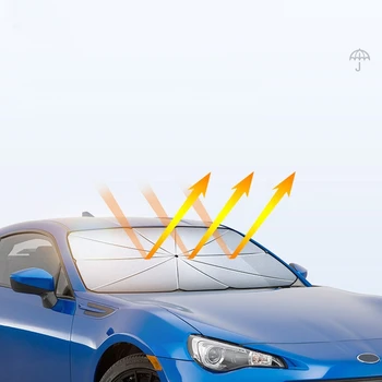 המכונית השמשה הקדמית שמשיות מתקפל שמש בצל המטרייה השמשייה החלון הגנה מפני השמש עבור אופל OPC LINE אסטרה המכונית Accessorie