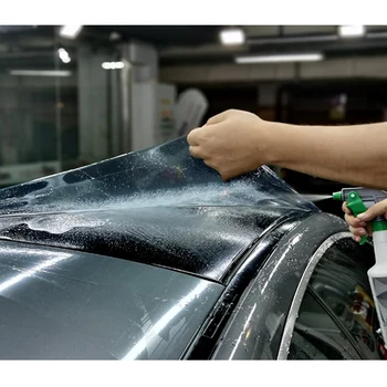 הצוהר נפתח הסרט TPU חומר סופר בידוד חום UV IR דחייה קרח שריון עמיד למים רכב מדבקת הגנה מרובות