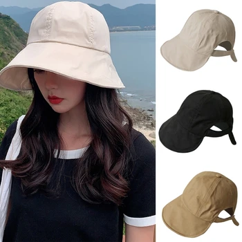 הקיץ דלי כובע לנשים כובע כובע בייסבול החוף כובע שוליים רחבים, מצחייה כובע DropShip