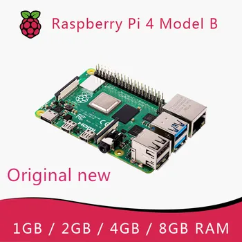 הרשמי המקורי פטל Pi 4 דגם B 4 Dev לוח או קיט(G) זיכרון RAM 1GB 2GB 4GB 8GB מעבד Core 1.5 Ghz 3 הספידר מאשר פאי 3B+