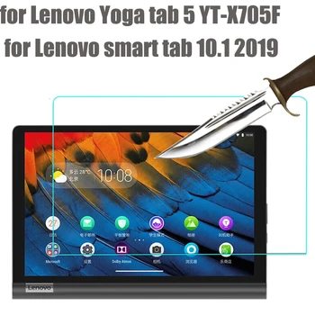 זכוכית מחוסמת Flim מגן מסך עבור Lenovo יוגה כרטיסיית 5 2019 10.1 עבור Lenovo חכם הכרטיסייה YT-X705f לוח מגן מסך השומר