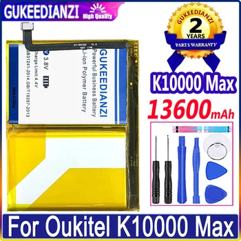 חדש Bateria 13600mAh סוללה עבור Oukitel K10000 מקס Poptel P9000 מקס Batterie קיבולת גבוהה סוללה אחריות 