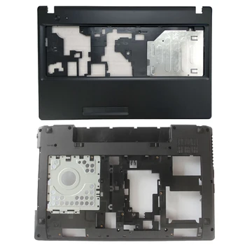 חדש Lenovo G580 G585 נייד Palmrest העליון כיסוי AP0N2000324/תחתון מקרה בסיס עם HDMI 604SH01012 AP0N2000100
