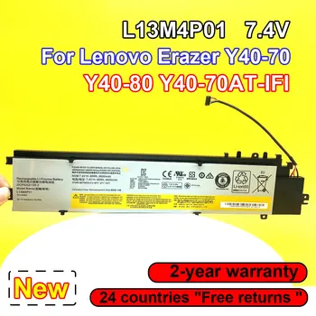 חדש סוללה של מחשב נייד עבור Lenovo Erazer Y40-70 Y40-80 Y40-70AT-אם L13L4P01 L13C4P01 L13M4P01 7.4 V 48Wh 6600mAh באיכות גבוהה