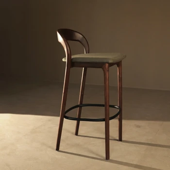 טרקלין כיסא עץ רצפת הספרייה האוכל יחיד מודרני כסא המלכות נורדי עיצוב Cadeira רהיטים ריהוט הבית YYY40XP