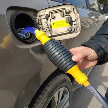 יד משאבת הדלק ברכב ידני נייד מיכל פראייר דלק העברת משאבת נוזל שמן משאבת סיפון דלק שומר על דלק בנזין דיזל