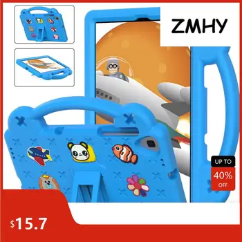 ילדים Case for Galaxy Tab 10.1 Beibei עיצוב דוב אווה לכסות עם רגלית לוח מעטפת טיפה-הוכחה Shockproof מגן המקרים