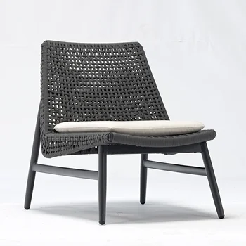 יצרני הסיטוניים גן כיסאות קש הכיסא מרפסת חיצונית עיצוב חדש פנאי משענת עצלן יחיד הכיסא