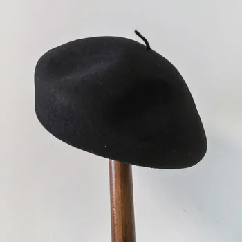 כובעים עבור נשים סתיו חורף כובעים עם הזנב צמר הרגיש Fedoras להתחמם Windproof כובע נשי כומתה כובעים הבונקר כובע חדש 2021