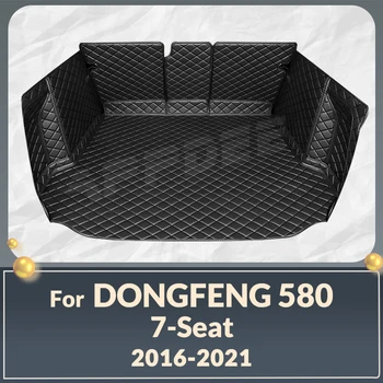 כיסוי מלא המטען מחצלת על Dongfeng נוף 580 7-מושב 2016-2021 20 19 18 17 המכונית מגף כיסוי משטח הפנים מגן אביזרים