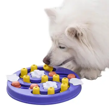 כלב צעצוע פאזל לאט מזין אינטראקטיבי מחמד מבוך צעצוע להגדיל את הכלב מזון יצירתי כלב חכם גור חתול שעמום Slip שאינם צעצוע