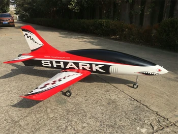 כריש סילון מטוסי מודל מודל