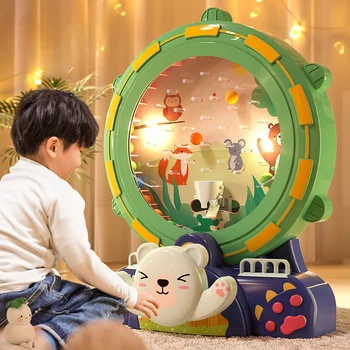 לאסוף שעועית המשחק מכונת צעצועים לילדים תאורה ניקוד הורה-ילד פאזל אינטראקטיביים חשמלי חינוכי ילד ילדה צעצוע מתנות