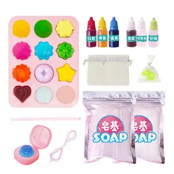 להפוך משלך סבון ערכת סבון בעבודת יד עשיית מלאכות מדע צעצועים אבני חן סבון סבון בעבודת יד מכינים צעצועים יצירתי עם קריסטל
