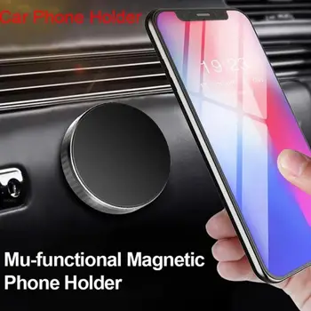 מגנטי בעל טלפון עבור הטלפון במכונית אוורור הר אוניברסלי הנייד החכם לעמוד מגנט תומך בעל 4 צבעים