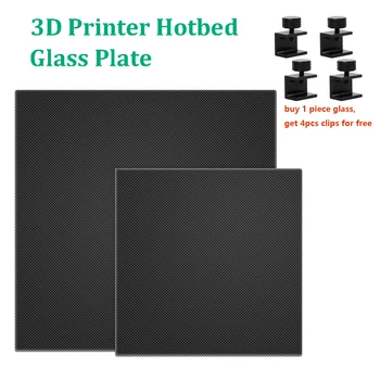 מדפסת 3D לחממת הזכוכית, Ultrabase Heatbed פלטפורמת בסיס מרובע לבנות משטח סריג גז חם למיטה אנדר 3 CR10 KP3S