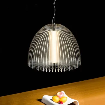 מודרני יצירתי נברשת בסגנון נורדי אקריליק LED Droplight יוקרה תליית מנורה על חדר האוכל לסלון קפה תליון אור חדש