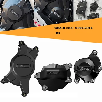 מוטוקרוס מנוע כיסוי מגן להגדיר עבור GBRacing על סוזוקי GSXR1000 GSX-R1000 2009-2016 K9