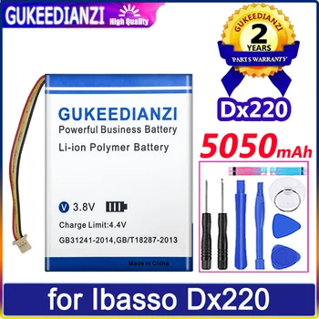 מותג חדש Batterie Dx 220 5050mAh קיבולת גבוהה סוללה עבור Ibasso Dx220 Bateria + כלים חינם אחריות שנה 1 