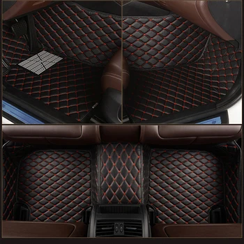 מכונית אישית שטיח הרצפה על הונדה אודיסיאה 2003 שנים 6-7 מושבים 3 שורות פרטים בפנים בכושר של 100% עבור אביזרי רכב השטיח