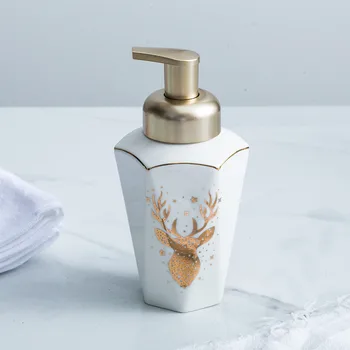 מכשירי סבון אמולסיה מחלק בקבוק חרס לחץ על סוג נייד מלון קלאב יד ג ' ל מקלחת שמפו בקבוק משלוח חינם