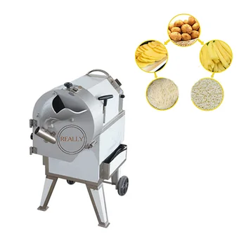 מסחרי 300-1000kg/h ירקות מכונת חיתוך ירקות slicer ספירלת ירקות slicer תפוחי אדמה גזר בצל