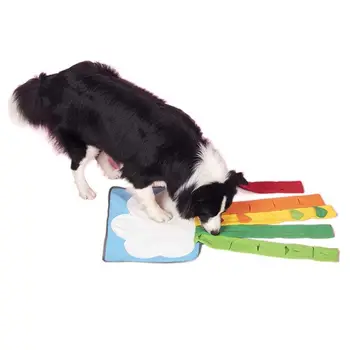 מקורה לשחק את המשחק מזון מתקן אינטראקטיבי שמיכה ציוד לחיות מחמד לכלב לרחרח מחצלת מחמד אימון כלב צעצוע פאזל צעצועים