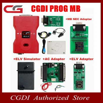 מקורי CGDI פרוג MB עבור בנץ מפתח המכונית המהירה ביותר להוסיף על בנץ מתכנת מפתח של תמיכה, כל מפתח שאבד עם מתאם ה AC-ELV