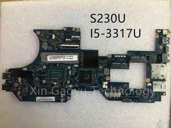 מקורי Lenovo ThinkPad S230U לוח אם מחשב נייד I5-3317U 4G לה-8671P 04Y1524 100% מבחן עבודה