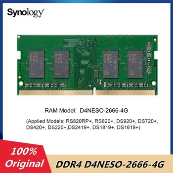 מקורי Synology DDR4 D4NESO-2666-4G RAM, so-DIMM-RAM של המחשב הנייד זיכרון RAM מודול 2666Mhz Non-ECC