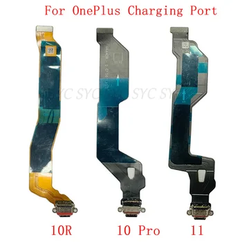 מקורי טעינת USB מחבר יציאת לוח להגמיש כבלים עבור OnePlus 11 10R 10 Pro נמל הטעינה תיקון חלקים