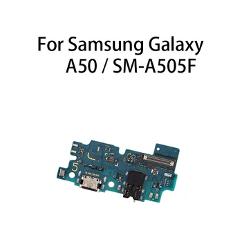 מקורי לסמסונג גלקסי A50 SM-A505F מטען USB יציאת ג ' ק Dock Connector טעינה לוח להגמיש כבלים