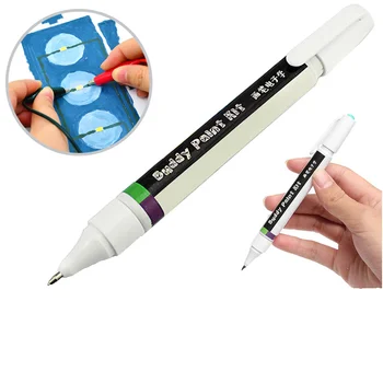 מקצועי 1 יח ' מוליך DIY עט דיו מתייבש מהר המעגלים האלקטרוניים למשוך באופן מיידי כלי פרחוני חשמלאי מוליך Pen